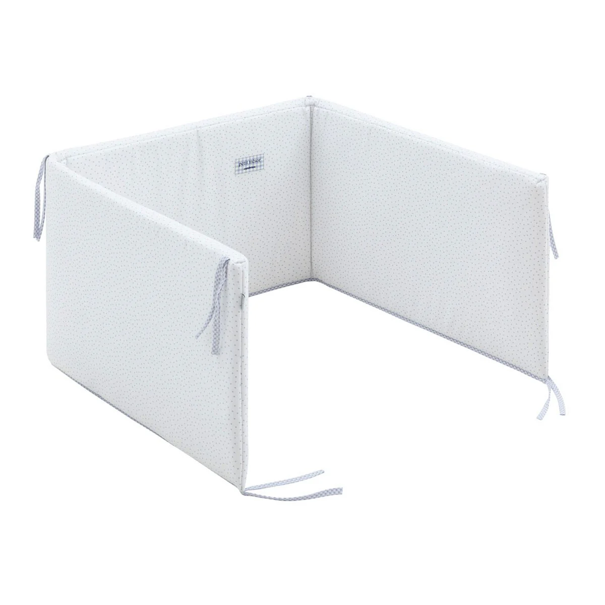JGO 2 PCS.COLCHA I-V. CUNA 70 VICHY10 CELESTE 70x140x3 CM - Imagen 7