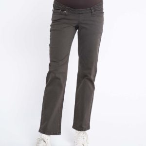 Jeans premamá de color straight