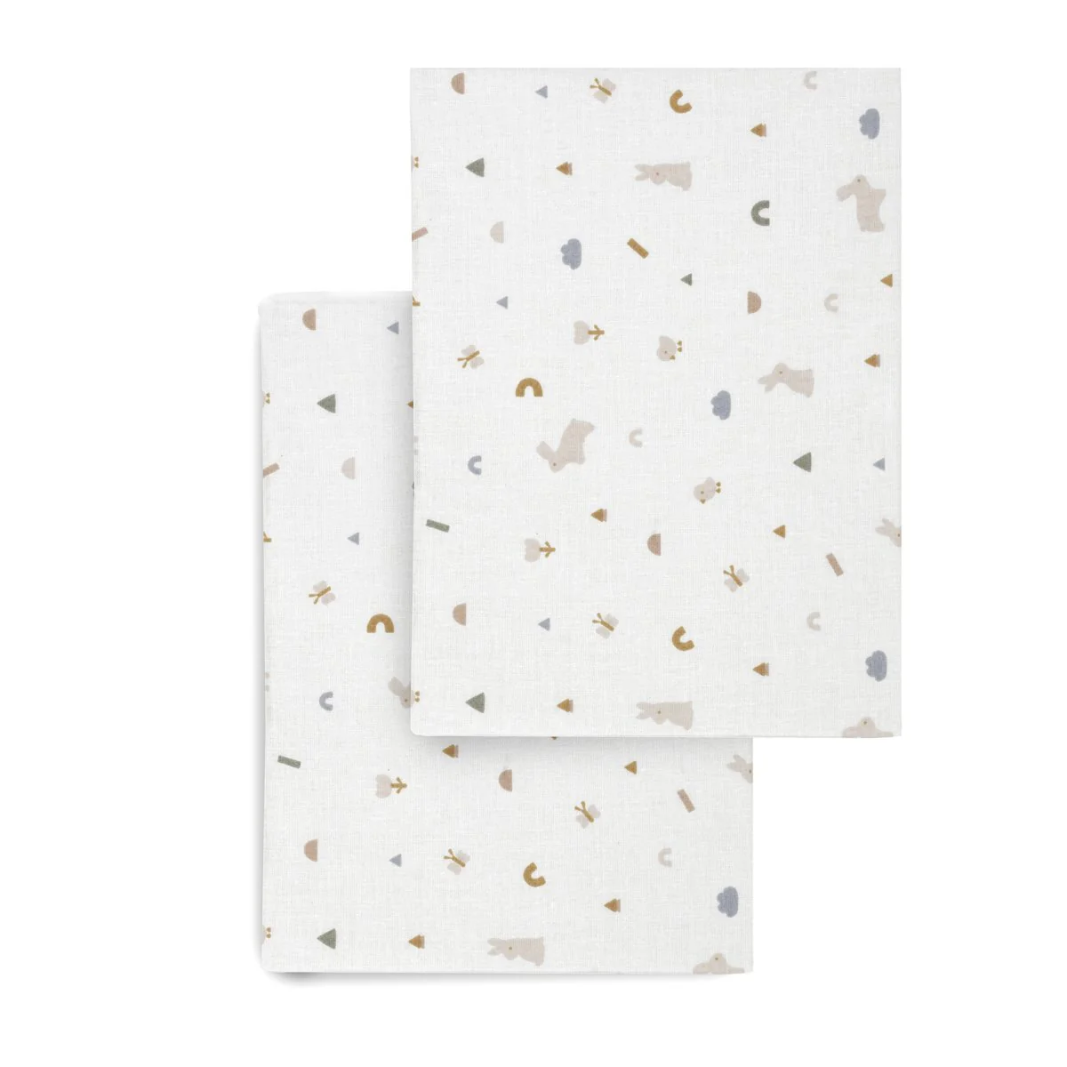 BAJERA MOISES/CARRO PACK 2 UD. 35x80x7 CM RABBIT BEIGE - Imagen 3
