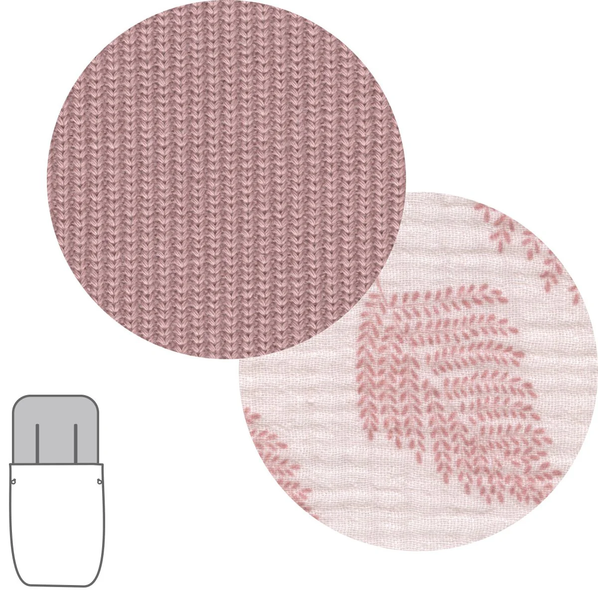 SACO SILLA TOKYO UNIVERSAL SERENI ROSA 43x92x5 CM - Imagen 4