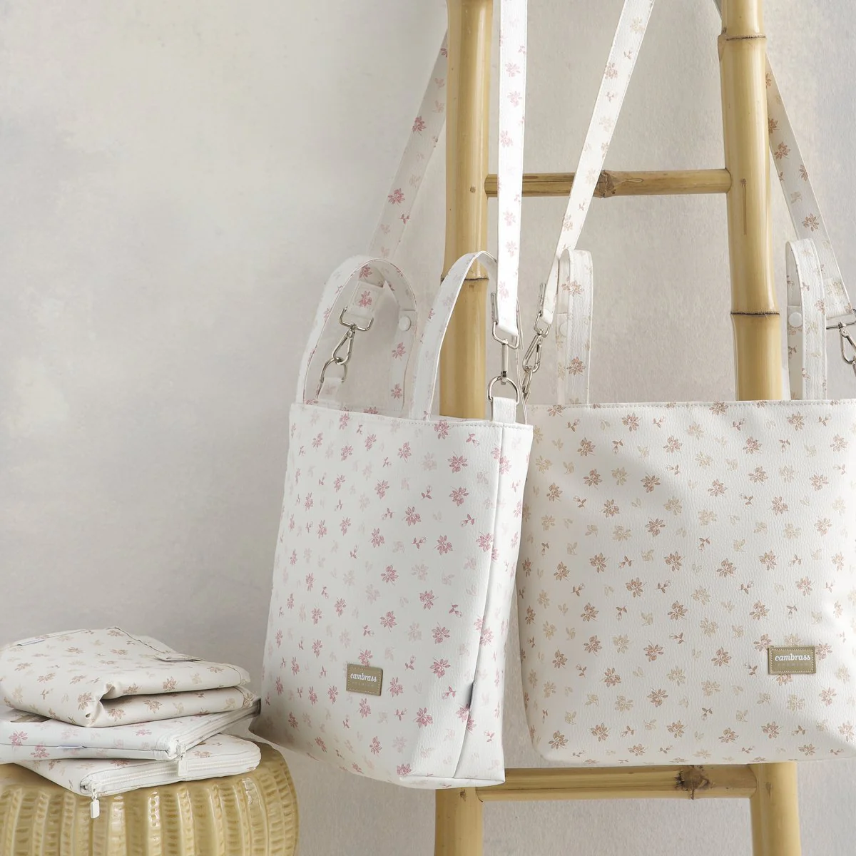 BOLSO TALEGA BRANCH BEIGE 12x40x35 CM - Imagen 5