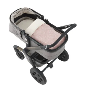 SACO CAPAZO + COLCHONETA RUSTIC ROSA 35x80x6 CM