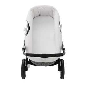 GARNITURA CAPAZO REVERSIBLE CANDELA CRUDO 35x75x35 CM