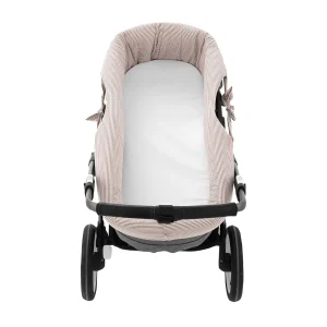 GARNITURA CAPAZO REVERSIBLE CANDELA WINE 35x75x35 CM