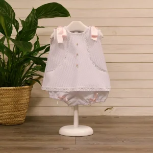 Vestido corto y cubre pañal
