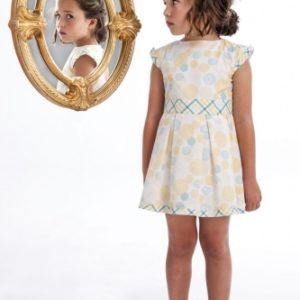 Vestido Niña Espalda Descubierta. José Varón.