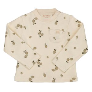 Camiseta bebé manga larga algodón orgánico Limas