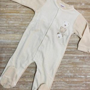 Pijama Osito Beige Bebé